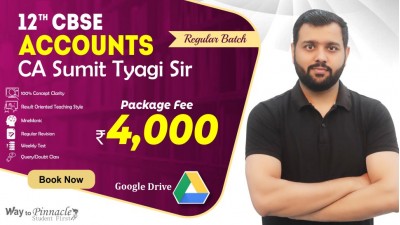 12th Commerce Accounts Google Drive Classes By CA Sumit Tyagi Sir